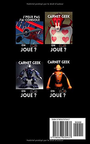 J'peux pas j'ai console, on joue ?: Carnet de notes pour Gamer - Carnet de notes jeux vidéo - Notes jeux vidéo - Idée cadeau ado - 100 pages - 13 x 20 cm – vue 2