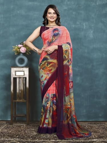 Image of Self design Paithani Art Silk saree(1350 Pushpa Coffee pt)