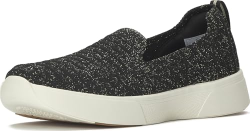 Keds ���f�B�[�X �u���X�E�H�[�N���[�t�@�[, �u���b�N/�S�[���h�j�b�g, 7.5 Wide