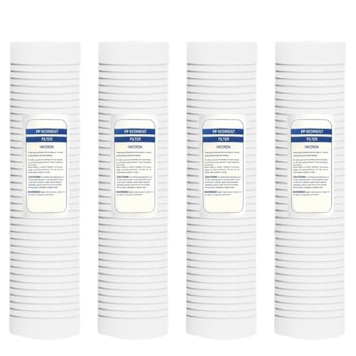 Cartouche filtrante 1 micron pour éliminer la boue et le sable de l'eau de puits