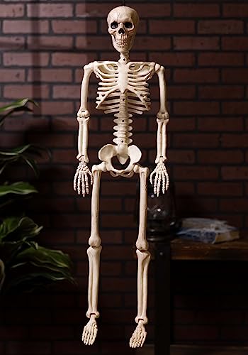 image for Crazy Bonez 3 FT Skeleton with Realistic Movable and Posable Joints fo
