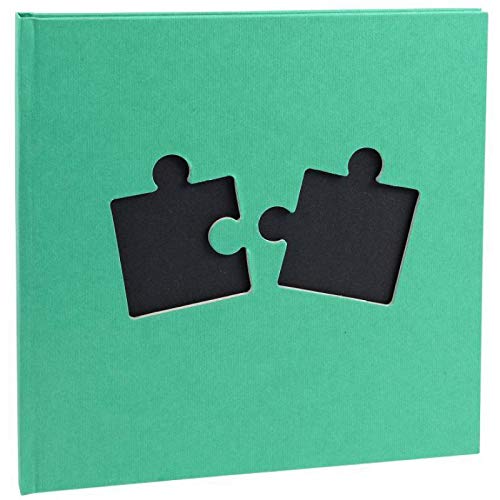 Exacompta exaco Album Photo Puzzle, 250 x 250 mm, Assorti Noir