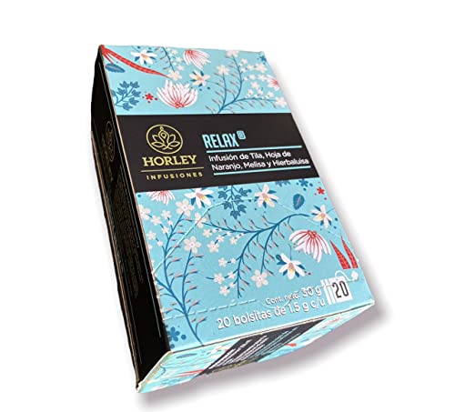 Reviews de Serenate te Top 10. 47 Horley RELAX Infusion de Tila, Hoja de Naranjo Melisa y Hierbaluisa 20 sobres de 1.15 gr.