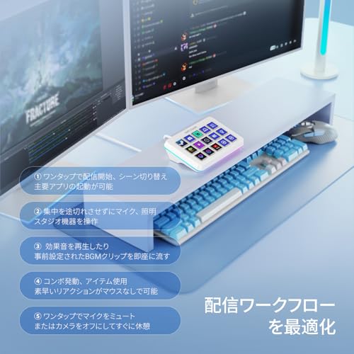 FIFINE Stream Controller AmpliGame D6W の商品画像 4