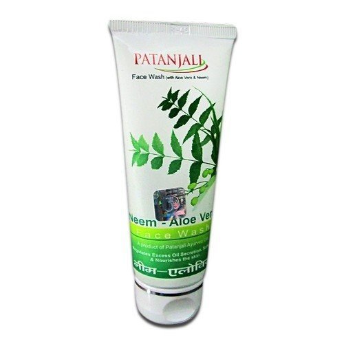 patanjali Neem Aloevera Face Wash 60gm pack 2 Amazon.in Beauty