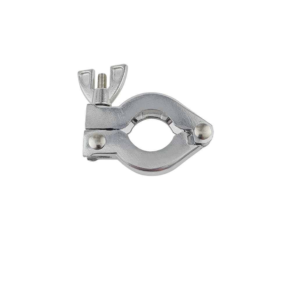 KF10 KF16 KF25 KF40 KF50 Aluminium Alloy KF Vacuum Clamp Bracket Rubber O-Ring Ring(Only Clamp,KF50)