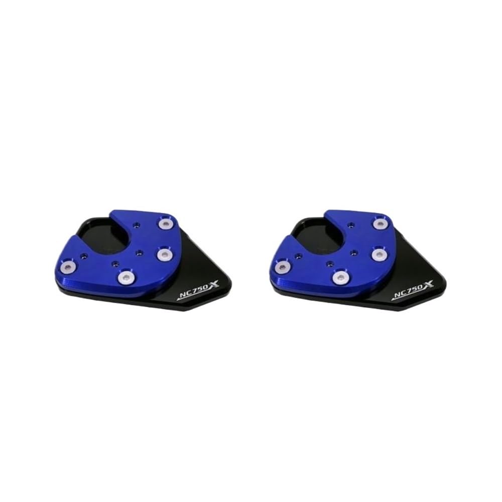 Plaque béquille moto NC750X 2014-2020 extension support latéral