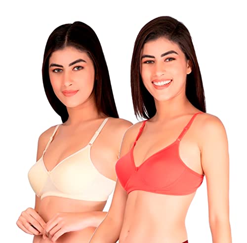 Image of Fabme Women Cotton Full-Coverage Bra