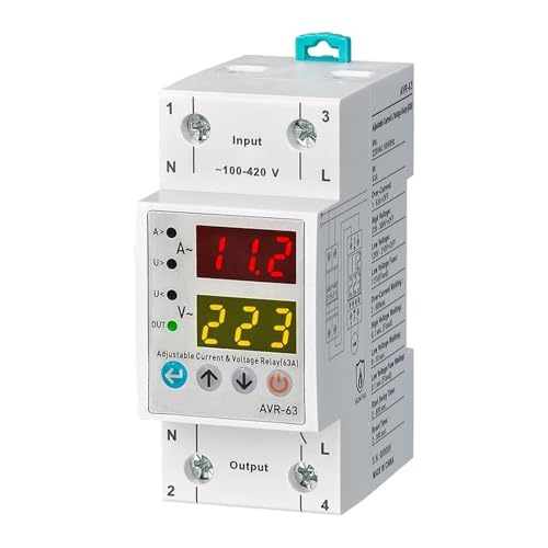 Relais de protection de tension 40A pour tableau électrique