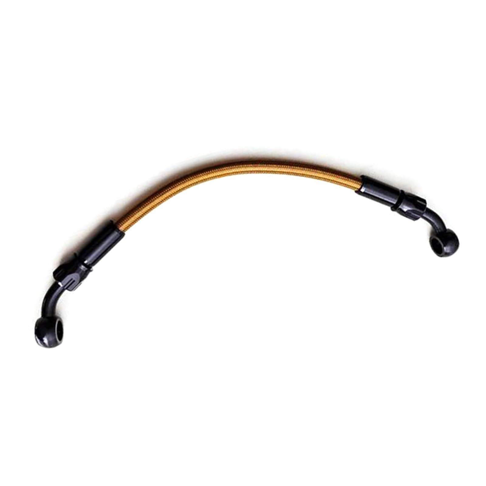 Motorcycle Brake Hose Motorcycle ATV Dirt Pit Racing Bike Accessories 45°-45° Hydraulic Clutch Tube Master Cylinder Oil Pipe Brake Line Hose AN3 M10(2000mm)