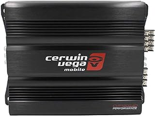 Cerwin Vega CVP1200.4D CVP Series 4-Channel Class-D Amplifier (600W RMS) + Free LAB