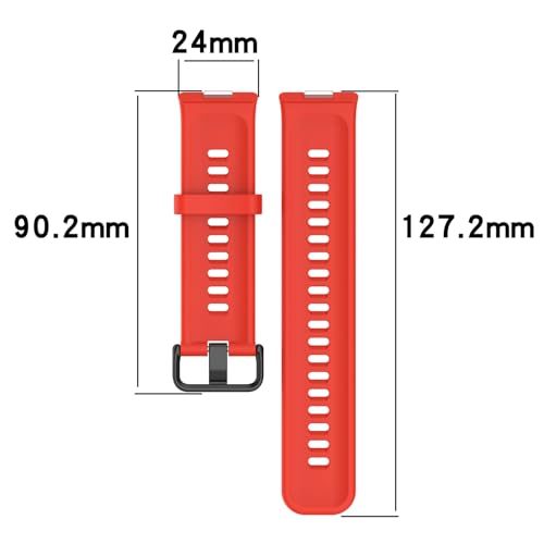 Correa de silicona compatible Huawei Watch Fit 4 y Fit 3 miniatura 6