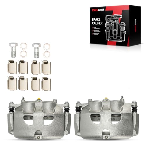 Image of Torchbeam Front Brake Calipers Set for Ford 2012-2020 F-150, Front Left and Front Right Calipers Replace # 18B5404+18B5405