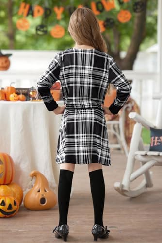 Image of BesserBay Halloween Girls Costume Schoolgirl Skirts 3PCS Sets 4-14 Years