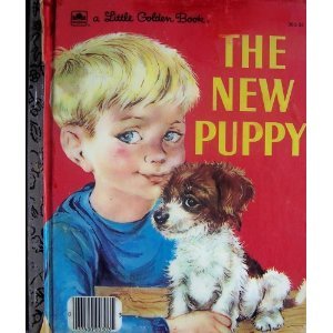 Hardcover The New Puppy - Little Golden Book