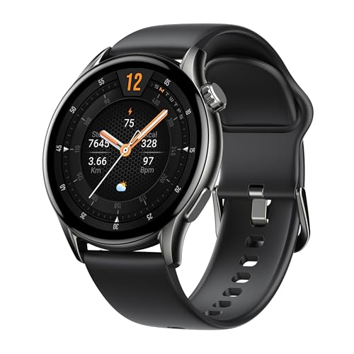 TRANYA LS Smartwatch AMOLED Display Fitness Tracker Sleep Tracking Heart Rate 10-Day Battery Life Health Wellness Insights Water Proof