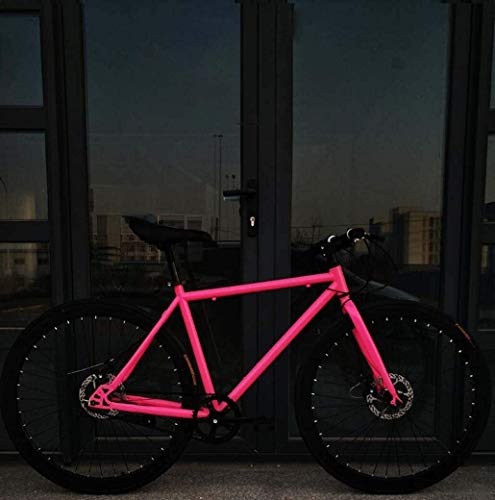 Aoyo 26-Zoll-Straßen-Fahrrad, Doppelscheibenbremse, High Carbon Stahlrahmen, Straßenfahrradrennen, und Frauen Erwachsene Männer – Bild 8