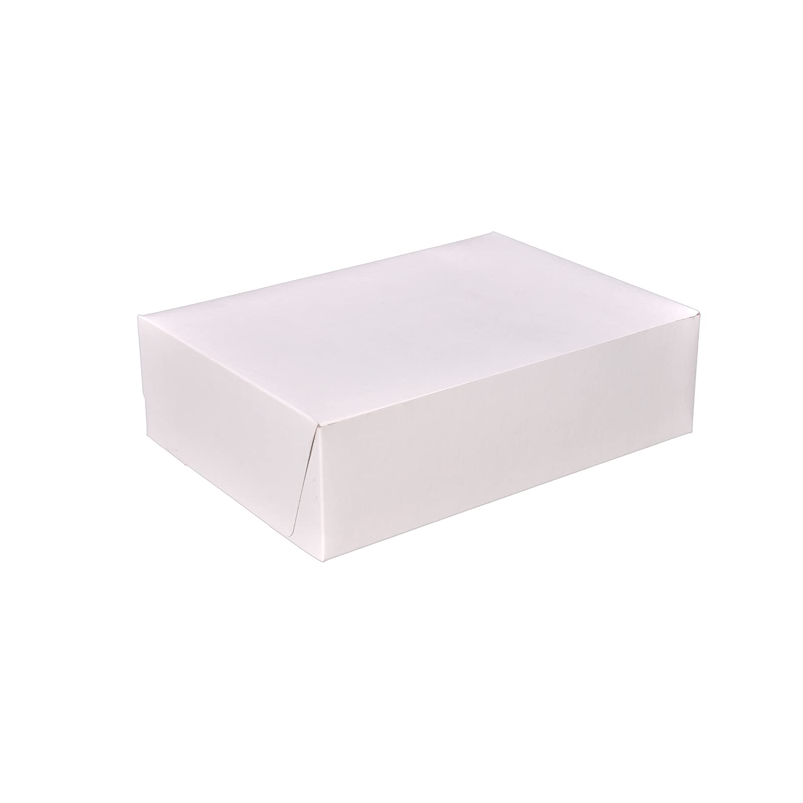 SOUTHERN CHAMPION TRAY 14" Length x 10" Width x 4" Height / White,Brown / 1 Bakery Take Out Containers