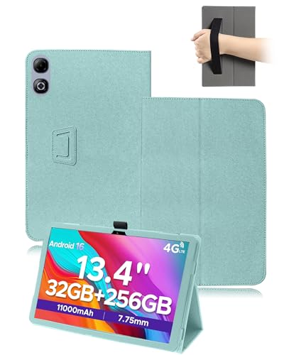 Étui pour tablette DOOGEE TAB G6 MAX 13.4" vert au design épuré