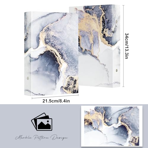 Lanpn Photo Album 6x4 300 Pockets, Leather Hardcover Album Book Holds 300 Horizontal Pictures Only Black Platinum - Image 2