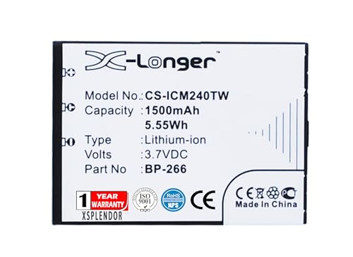 XSPLENDOR XPS Replacement Battery Compatible with ICOM IC-M23 IC-M24 PN ICOM BP-266