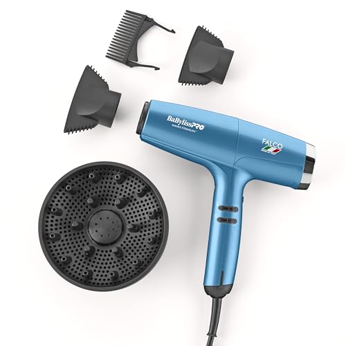 Image of BaBylissPRO Nano Titanium Professional Italian High-Speed Falco Hair Dryer - 2000 watts and Ionic