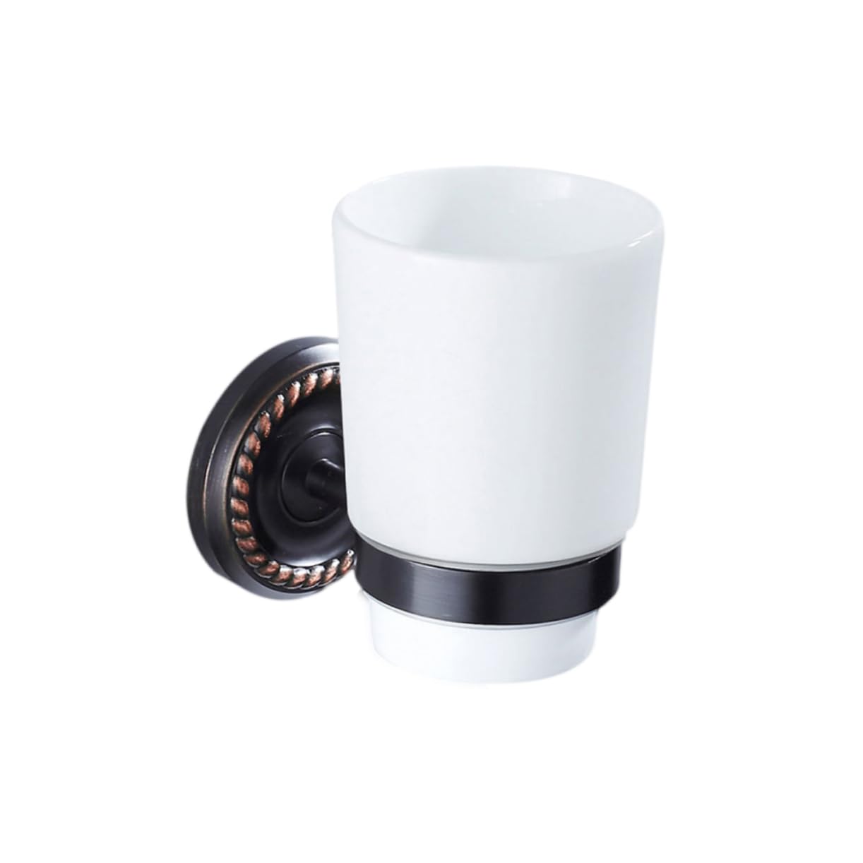 Cabilock Estantes De Almacenamiento Negros Cepillo de eléctrico estantes de Pared para Almacenamiento Portavasos de cerámica Colgador de Tazas montado en la Pared de Almacenamiento