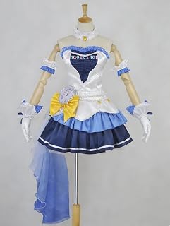zhaoleijapan コスプレ衣装 スターリースカイ・ブライト風 白パールVer. 節約 パッション ハロウィン クリスマス 学園祭 文化祭 仮装