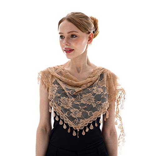 Voile voile femme LMVERNA écharpe légère et fluide accessoire de mode pour cheveux
