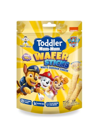WANT WANT Toddler Mum-Mum Wafer Sticks, White Cheddar Cheese, 6 Packs - image 8