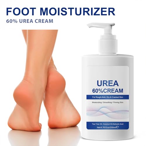 60% Urea Cream - Reparaturcreme für Füße und Hände - Fußcreme für rissige Fersen und trockene Haut - Maximale Stärke für Hand, Fuß und Körperpflege 200ML – Bild 5