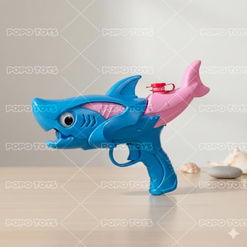 Image of Holi Shark HydroFizz Fun Blaster Water Gun | with Free Balloons PoPo Toys