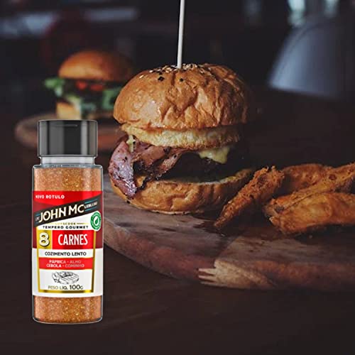Tempero Gourmet para Carnes JOHN MC 100g