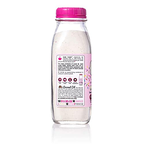 Leaner Creamer Non-Dairy Sugar Free Coffee Creamer Powder. Perfect Coconut Oil Non-Dairy Powder To Naturally Cream And Sweeten Coffee, Smoothies, Protein Shakes & More! Ideal Flavoring For All Diets ( 9.87 Oz) (Birthday Cake, Glass Bottle (9.87 Oz)) #TOP2