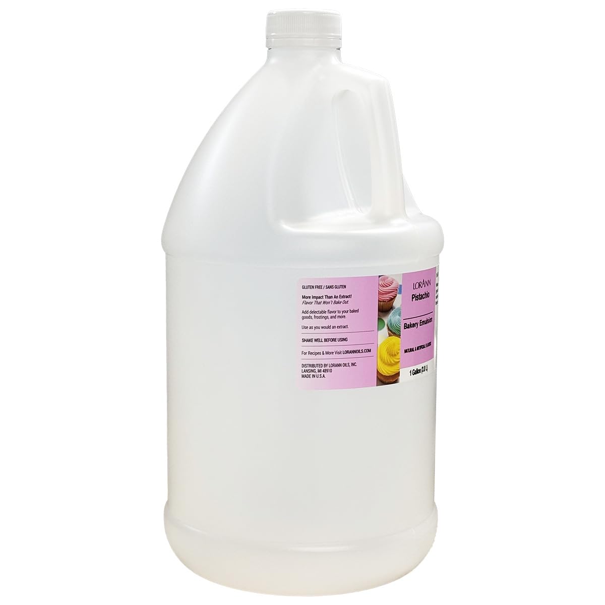 Lorann Oils Pistachio Bakery Emulsion: Perfect for Boosting Nutty Notes in Baked Goods, Gluten-Free, Keto-Friendly, Pistachio Extract Substitute Essential for Your Kitchen