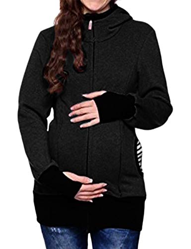Emma Hiver à Capuche 3 en 1 Porter Veste pour Maman et Bébé Kangourou Maternité...