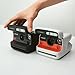 Polaroid Flip Instant Camera + Color Film Bundle (8 Photos Included) - Black - Hyperfocal 4-Lens System, Sonar Autofocus, and Scene Analysis, Bluetooth Companion App, with Lens Cleaning Cloth