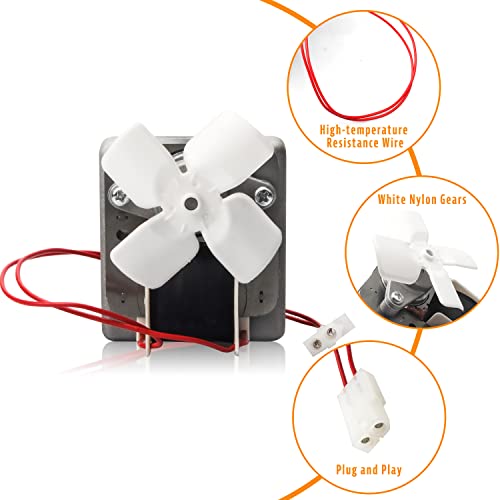 Upgraded 2.0RPM Auger Motor Replacement Parts with More Power, Compatible with Traeger, Pit Boss, and Camp Chef Wood Pellet Grill Smokers Motor Accessories, AC120V 60Hz 2 Pole Universal Feeding Gear by Tbgrepts - Image 4
