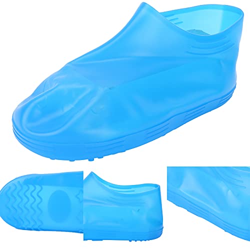 Capa para sapato de chuva reutilizável, fácil de carregar e antideslizante, protetores de sapato de