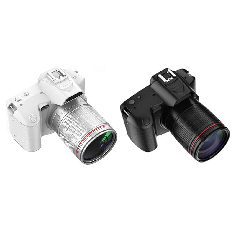 Digital para cámara SLR D5 con doble lente zoom 16X F2.7 apertura pantalla táctil para fotografía, vlogging y aventuras de viaje