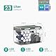 Alpicool 23L Kompressor Kühlbox Dual Zone, Kühlschrank für Auto Kompressor 12V 230V, Kühlbox Klein Tragbare für Auto, Camping, Fahrten, Lkw, Boot, Reisemobil, -20℃-20℃