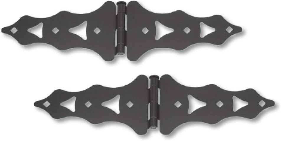 Nationwide Industries - 10" Traditional Double Strap Hinge (Black) NW38946Q