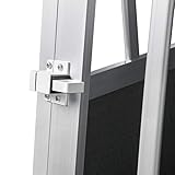 EUGAD Hundetransportbox Aluminium, Hundebox Auto Kofferraum für Klein Mittel Hunde, Transportbox Auto, Hundebox für Zuhause, mit Sicherheitsverschluss, Leicht und Stabil 54x69x51cm