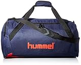 dkw hummel 136 Verstellbare Trageriemen hummel Unisex-Adult hmlACTION Sports Bag, Dark Sapphire/Fiesta, M