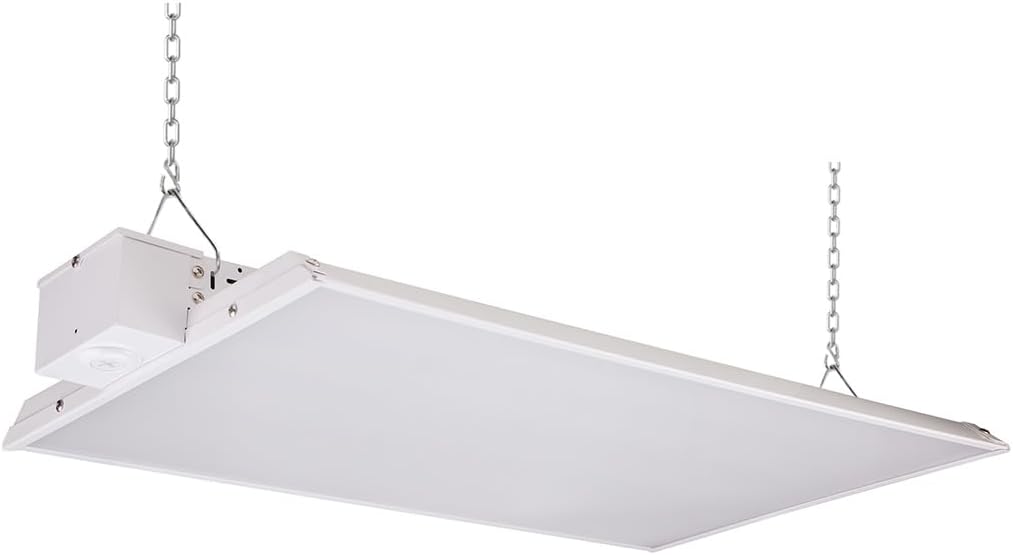 WareLight CondorX Premium 2FT LED High Bay, 24,640 Lumen Max, Wattage and CCT Selectable, LED Shop Lights, Industrial Grade High Bays, UL/DLC Listed, 100,000 Hour Life, Pack of 1