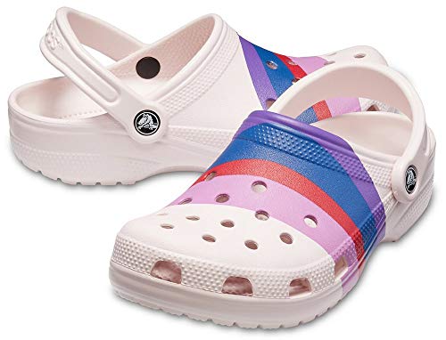 Image of Crocs Work Zen Garden Sensory Classic Slip Resistant Adjustable Terry Cloth Clog
