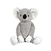 Apricot Lamb Giocattoli Farcito Koala Grigio Animale Accogliente Morbido Peluche Baby Boy Girl (25cm)