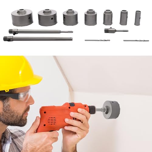 Set de 12 Brocas para Hormigón de 30 a 110 mm miniatura 3
