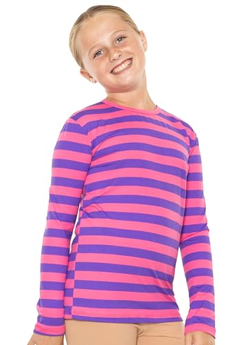 Image of Girls Long Sleeve Shirts | Soft Crew Neck Top | Short Sleeve | Long Sleeve Shirt Girls Size 2T - 16