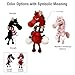 YKLWORLD Year of the Horse Lucky Mascot 2026 Chinese Zodiac Horse Plush Keychain, Cute Lunar New Year Good Luck Charm for Bag Car Gift (3PCS)